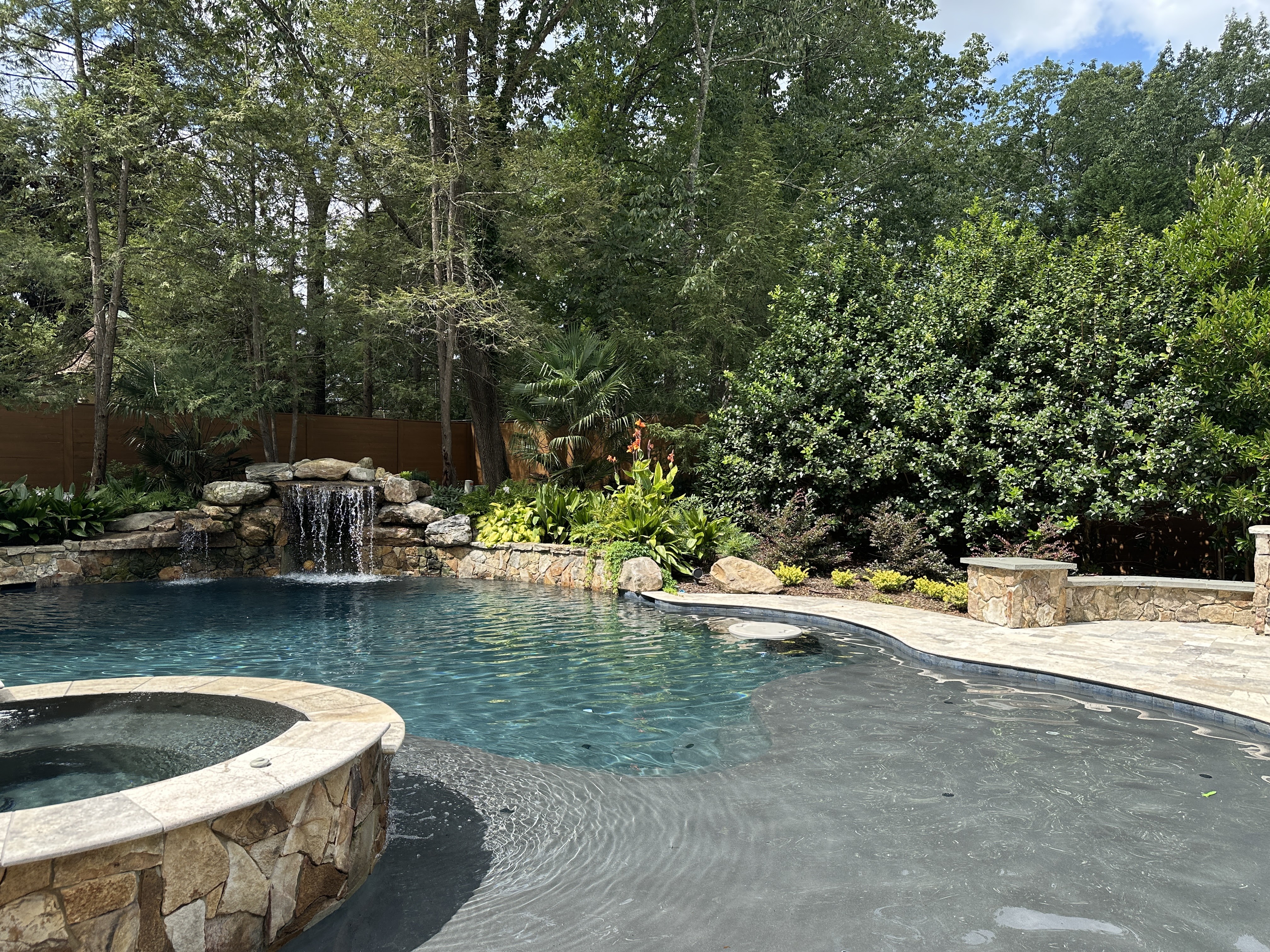 Green View landscaping work